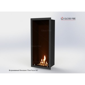 Built-in biofireplace "Ochag Focus MS-art.009" ТМ Gloss Fire