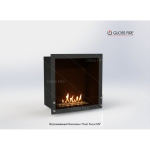 Built-in biofireplace Hearth Focus MS-010 GlossFire