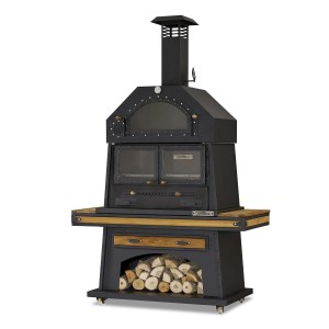 Pyramid Barbecue with Oven 50*80
