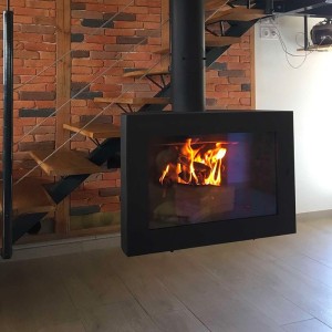 OLIVE wood burning fireplace