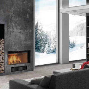 Rocal G450 Built-in Wood Fireplace